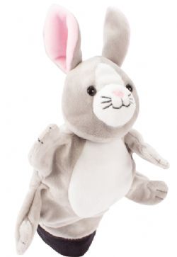 MARIONNETTE  LAPIN GRIS